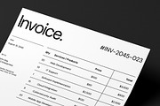 Invoice Template - Bangue, a Stationery Template by fakhroo (Thumbnail 3 of 4)