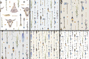 Tribe watercolor boho arrows, a Decorative Illustration by Peace ART (Thumbnail 4 of 5)