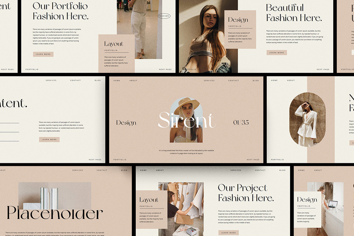 Sirent Presentation Template