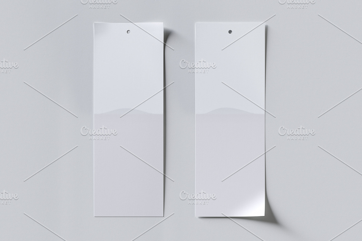 Set of Kraft Tag Labels Mockup, an Apparel Mockup by Black Cat Studio (Photo 6 of 18)