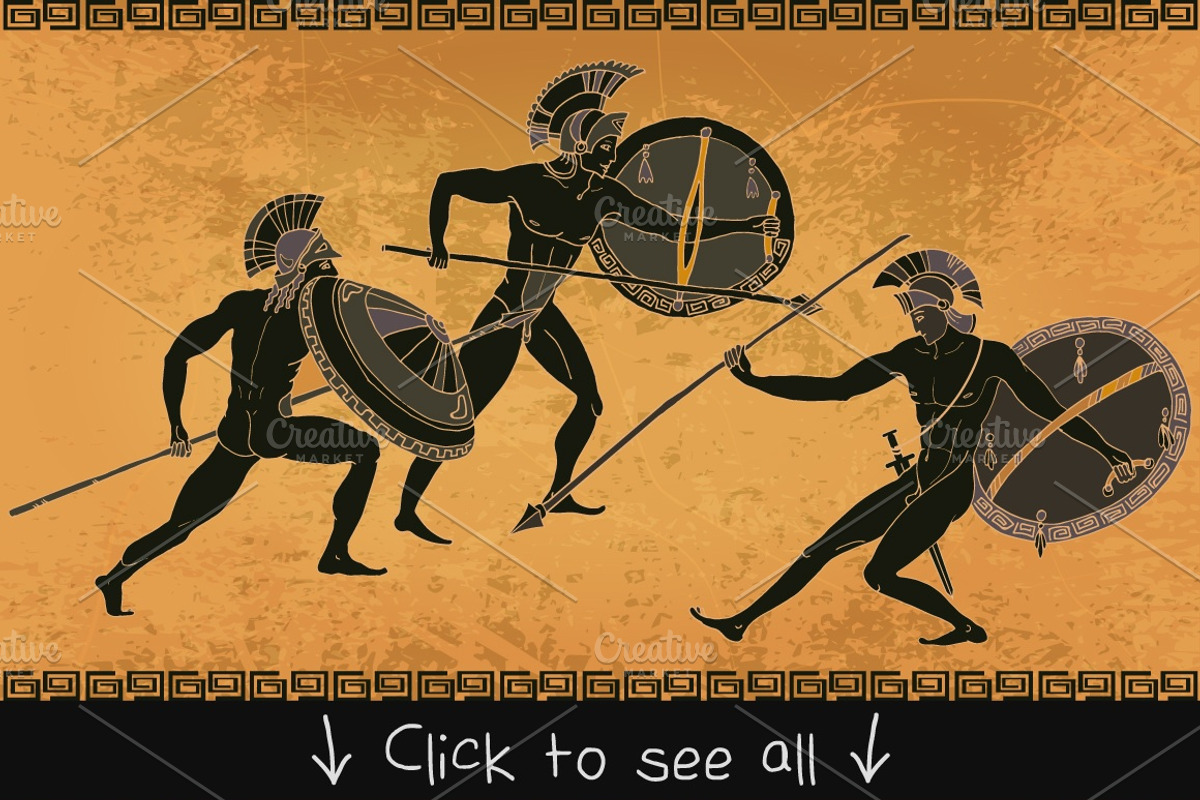 Ancient Greece, a Background Graphic by Matrioshka | Creative Market
