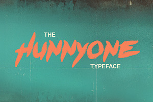 The HunnyOne typeface