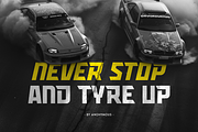 Dragger - Sport Racing Car Font, a Sans Serif Font by Hamz Studio (Thumbnail 5 of 8)