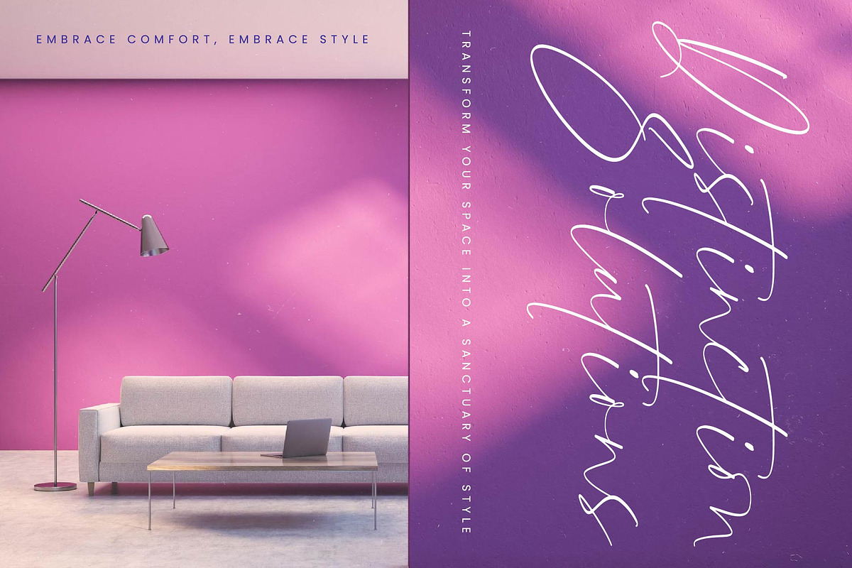 Glistening Silent Modern Stylish, a Script Font by Letterena Studios Script (Photo 4 of 15)