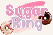 Sugar Ring - Script Handwritten, a Handwritten Font by Charmingbear59.design (Thumbnail 1 of 6)