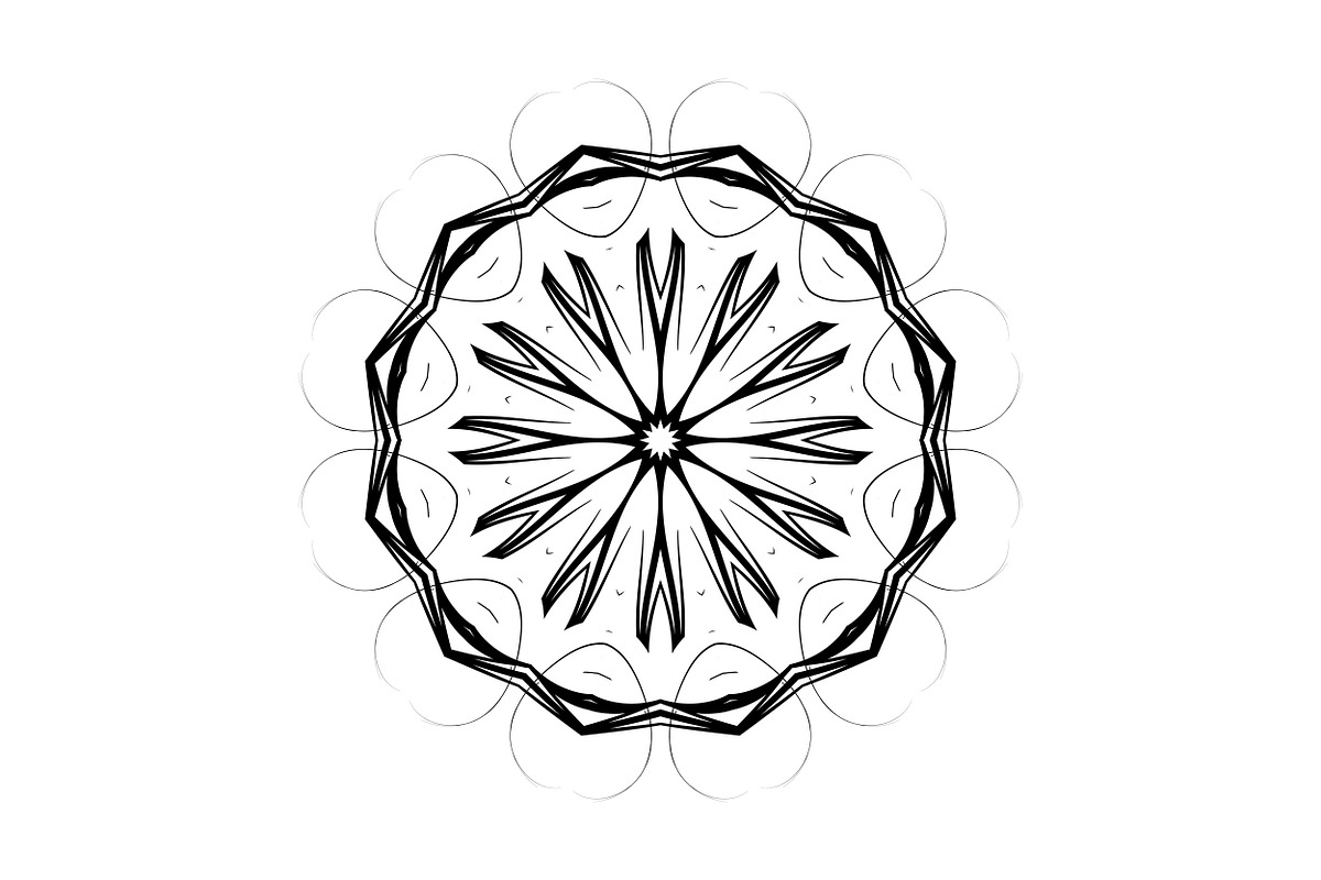 Premium Mandala Illustration Pack, a Decorative Illustration by NJ Himel (Photo 6 of 101)