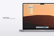 Apple Macbook Pro 16 2021 Mockup, a Books & Magazine Mockup by Unio Designs (Thumbnail 2 of 6)