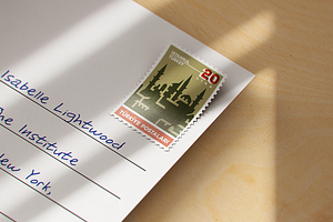 Postage Stamp MockUp V1