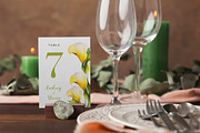 Wedding Template Bundle Calla Lilies, an Invitation Template by MarryMeMoments (Thumbnail 6 of 8)