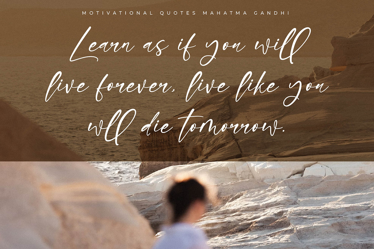 Hasthelics Modern Handwritten Script, a Script Font by Letterena Studios Script (Photo 4 of 15)