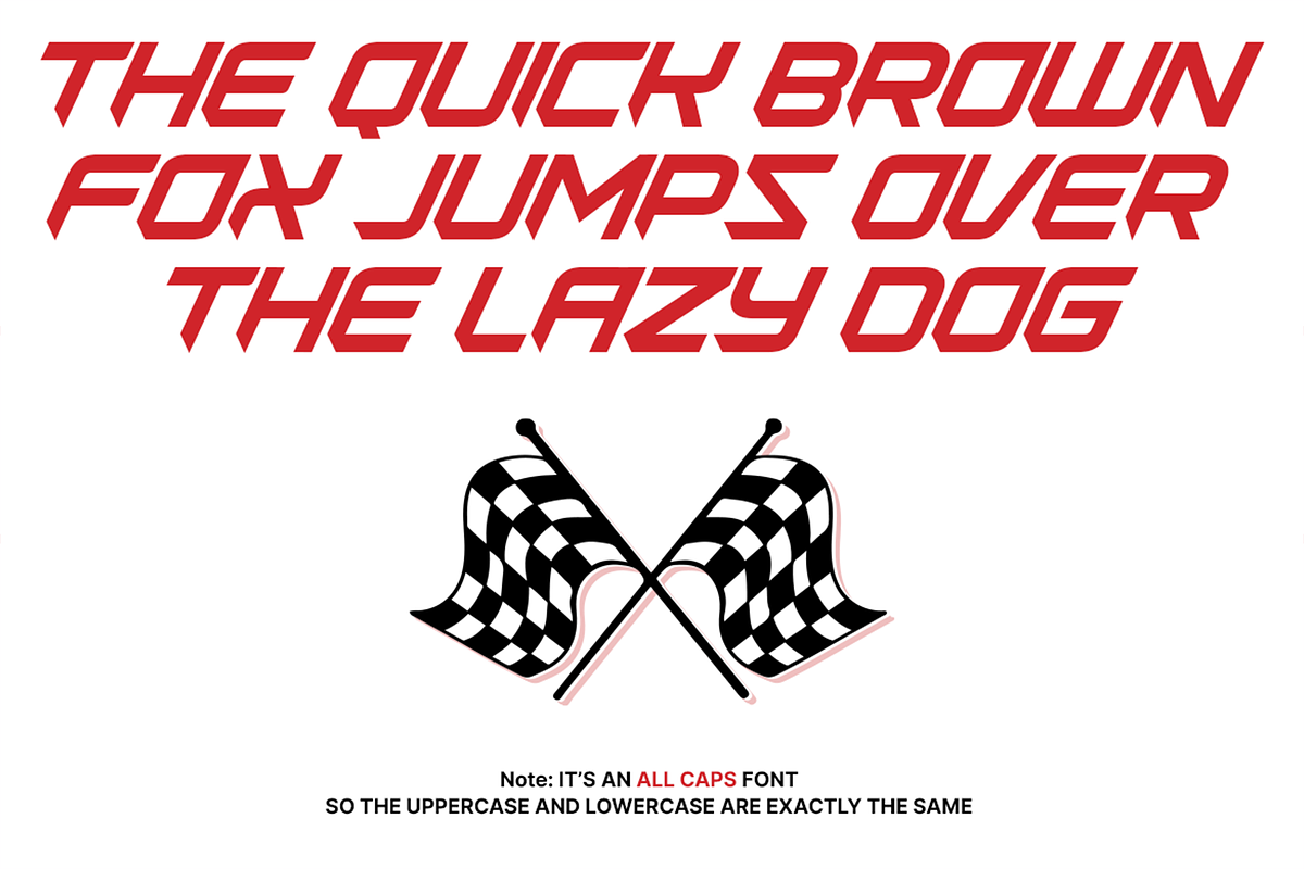 Dashmore - Fast Racing Fonts, a Sans Serif Font by Konstantine Studio (Photo 2 of 4)