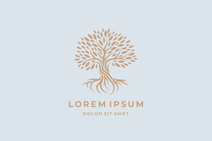 Abstract tree logo icon., a Branding & Logo Template by lettett