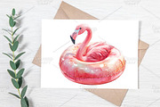 Watercolor Summer Clipart Bundle, an Illustration by Canvas Craft (Thumbnail 6 of 7)