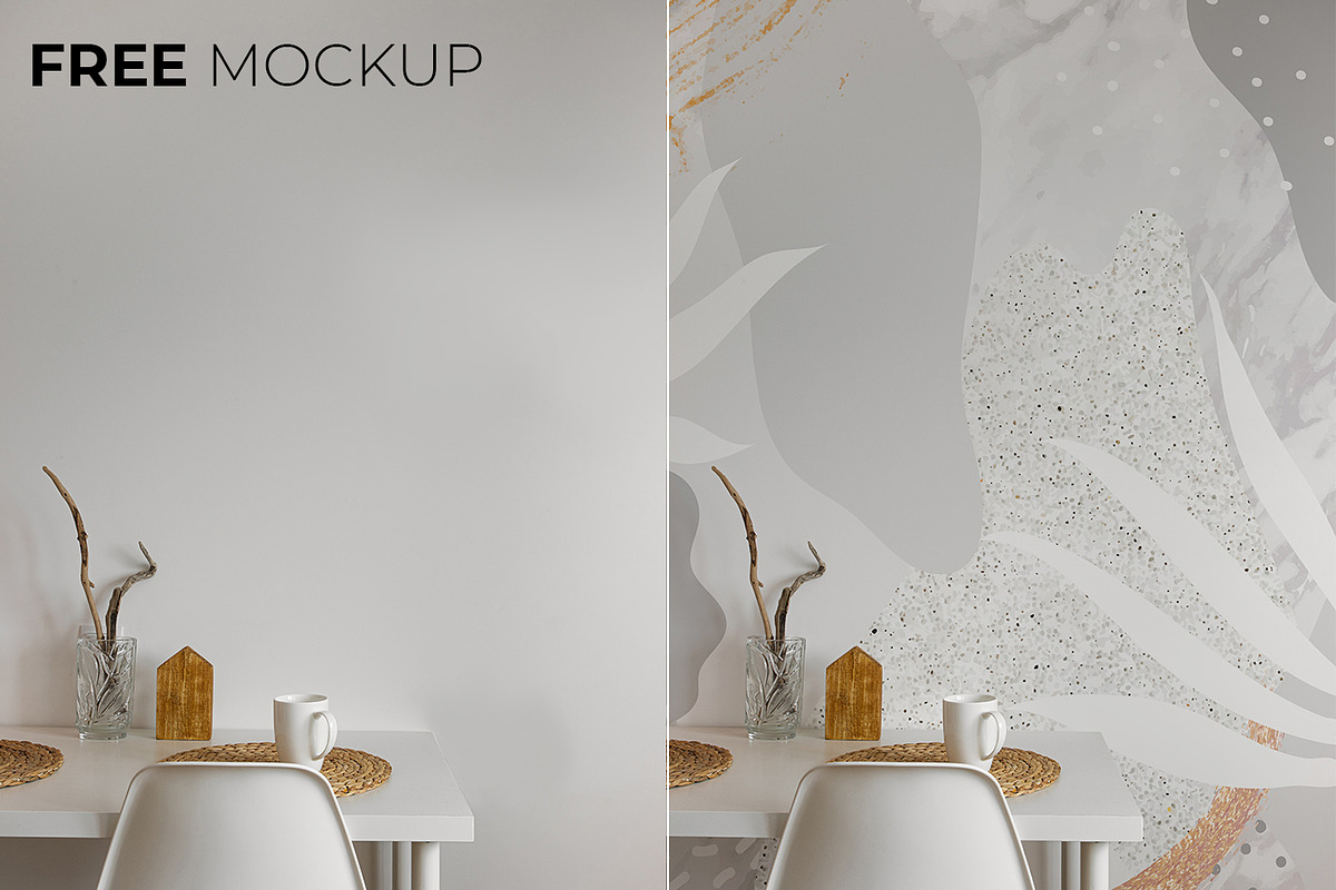 Wallpaper Mockup Set, a Product Mockup by Neutral Mockups (Photo 9 of 9)