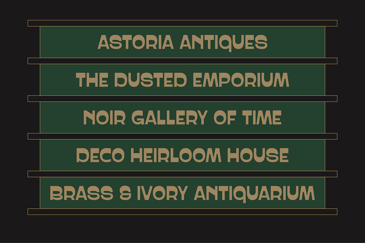 PRAK Trotoer - Vintage Display Font, a Sans Serif Font by Healltica.std (Photo 9 of 27)