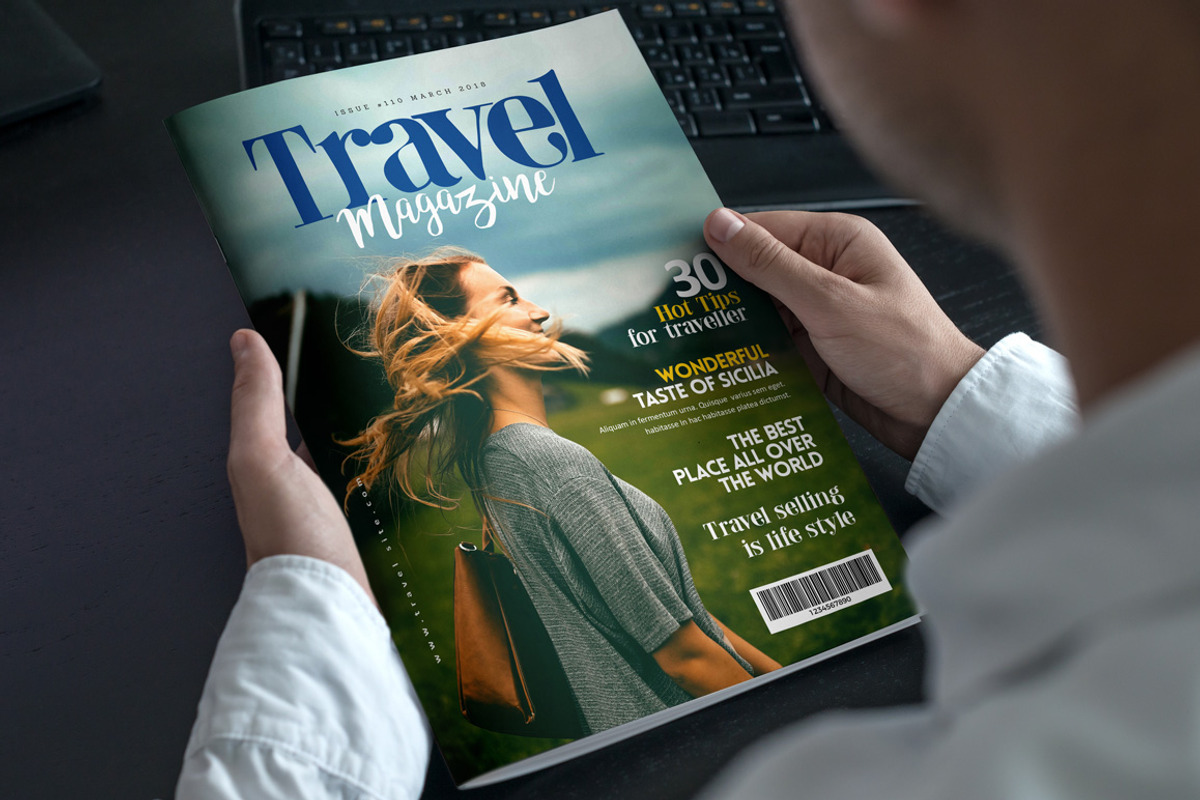 Travel Magazine, a Magazine Template by Designsoul14 (Photo 1 of 19)