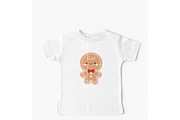 Christmas Gingerbread Cookies SVG, an Illustration by TheHitShop (Thumbnail 2 of 10)