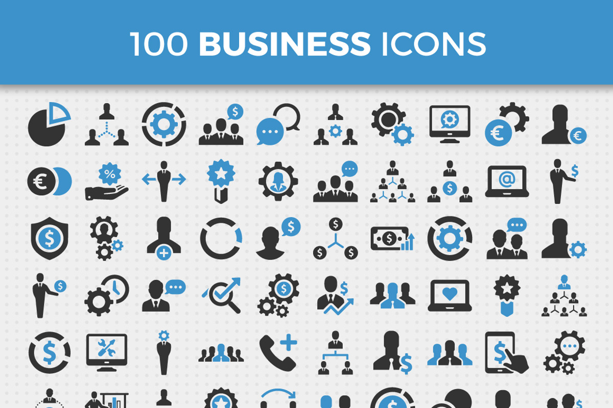 100 Business Icons Vol. 2 preview 2