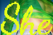 Dreamer Culture is a pixel script, a Script Font by BilberryCreates (Thumbnail 10 of 11)