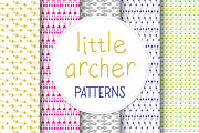 Little Archer Patterns, a Pattern Graphic by MoLa (Thumbnail 1 of 5)