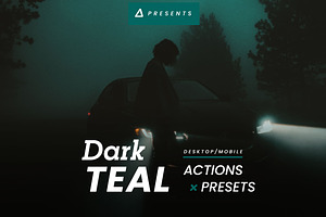 Dark Teal - Actions and Presets, an Action Add-On by Hydrozi Presets