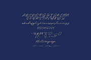 Handwind Script, a Script Font by khurasan (Thumbnail 7 of 7)
