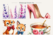 Coquette Ribbon Sublimation PNG, an Illustration by Artnoy (Thumbnail 4 of 8)