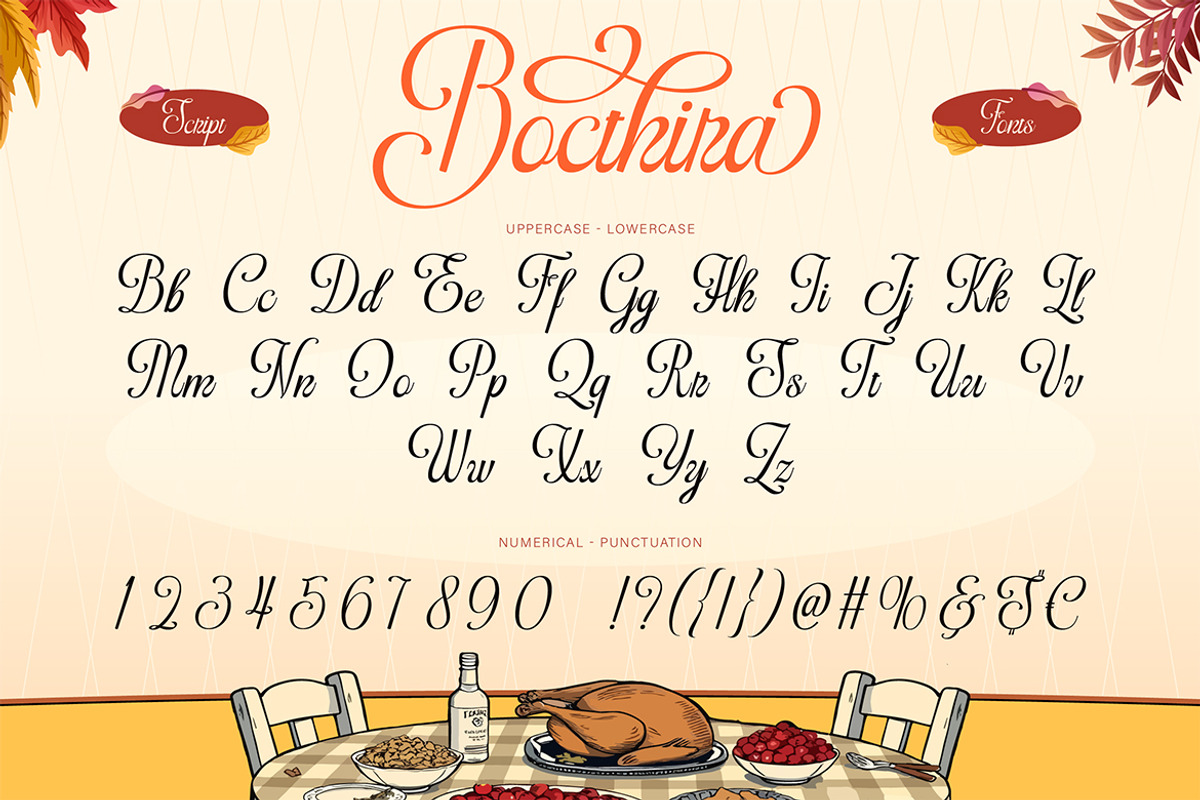 Bocthira Majesthique, a Script Font by Burntilldead (Photo 7 of 12)