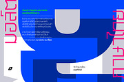 Malte Thai, a Sans Serif Font by Deltatype (Thumbnail 2 of 7)