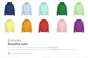 Hoodies 6xMock-ups, a Print Template by Mocca Mockups Store (Thumbnail 3 of 4)