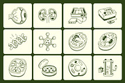 Biology Doodles Icon Pack, an Outline Icon by Vectors Market (Thumbnail 5 of 7)