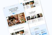 Web Agency - Landing Page Template, a Templates & Theme by RPWDS (Thumbnail 2 of 3)
