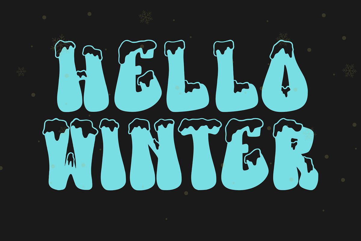 Komulap Christmas Display Font, a Handwritten Font by Maulana Creative (Photo 3 of 7)