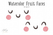 Watercolor Veggies with & w/o Faces, an Illustration by Ashley Katrina (Thumbnail 6 of 10)