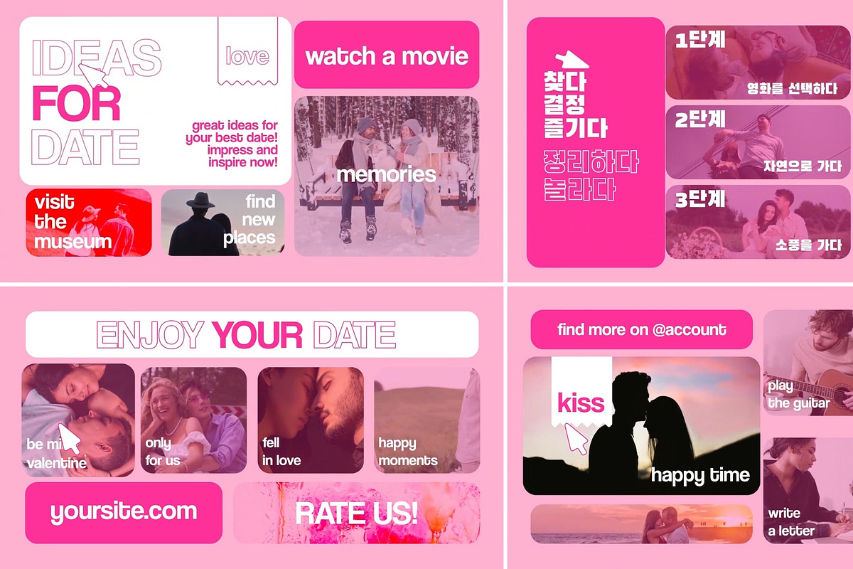 Valentine's Day for DaVinci Resolve, a Templates & Theme by 2dfx (Photo 1 of 2)