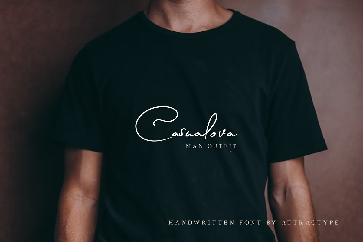 Bromeo Signature - Casual Font, a Script Font by Attractype (Photo 7 of 12)