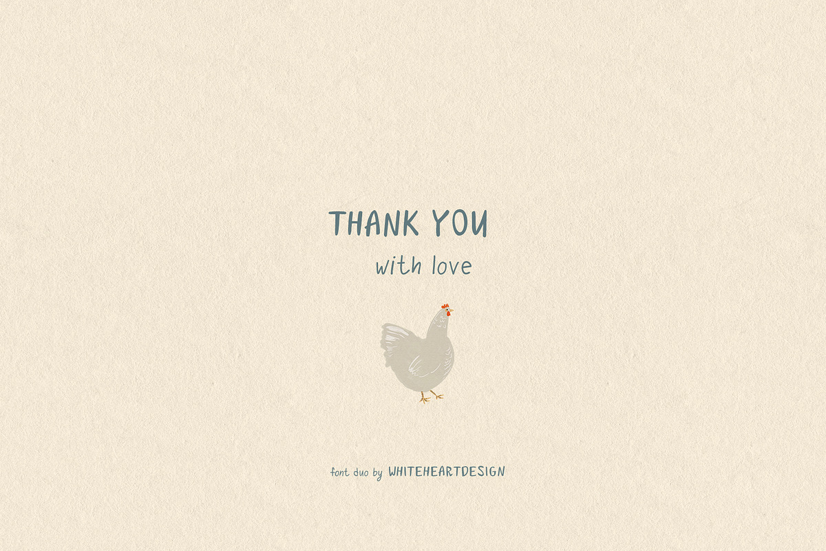 Quirky Goose Quirky Font Duo, a Handwritten Font by whiteheartdesign (Photo 11 of 11)