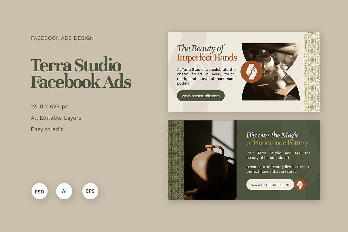 Terra Studio - Facebook Ads, a Social Media Template by Fannan Studio (Photo 2 of 3)
