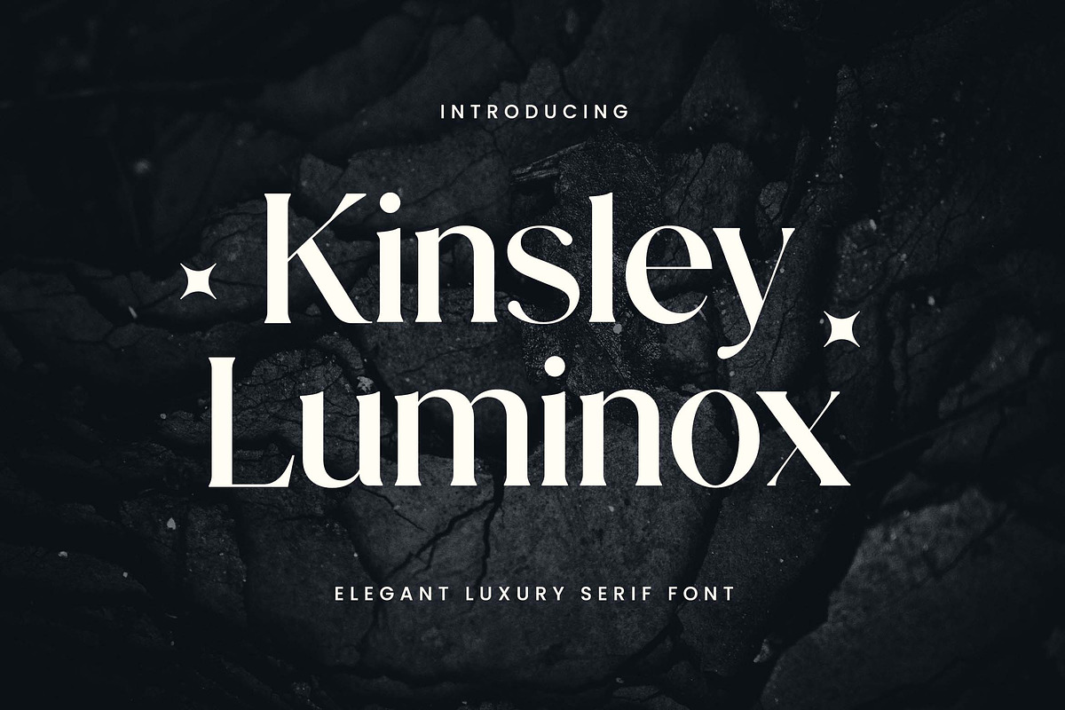 Kingsley Luminox Luxury Serif Font, a Serif Font by UICreative (Photo 1 of 13)