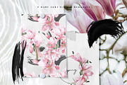 Magnolia & Cranes | Tropical Japan, an Illustration by January Bloom (Thumbnail 3 of 17)
