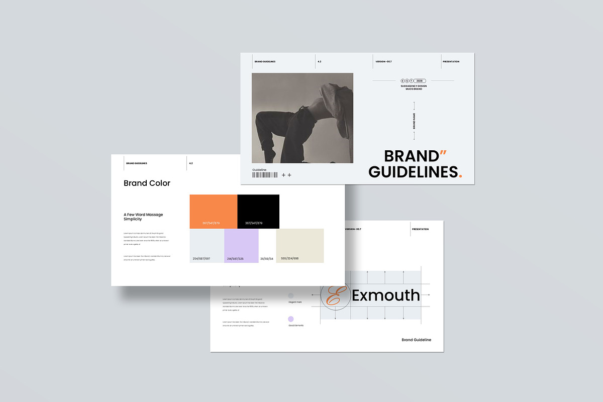 Brand Guidelines Presentation Templa, a Presentation Template by Slide-Agency (Photo 3 of 13)
