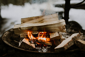 Winter Campfire