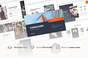 Vanguard – Industrial PPTX Template, a Presentation Template by Premast (Thumbnail 1 of 5)