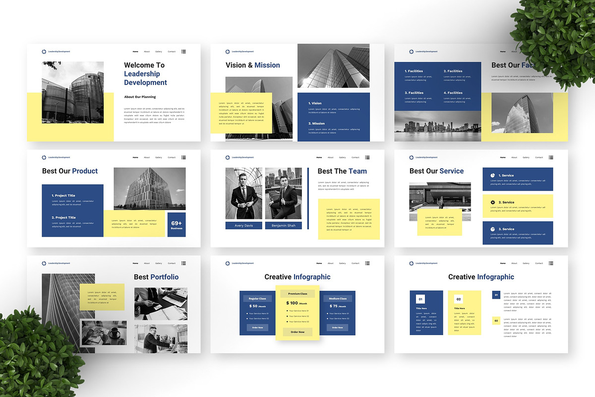Leadership Development - Business, a Presentation Template by Deepslide Studio (Photo 5 of 6)