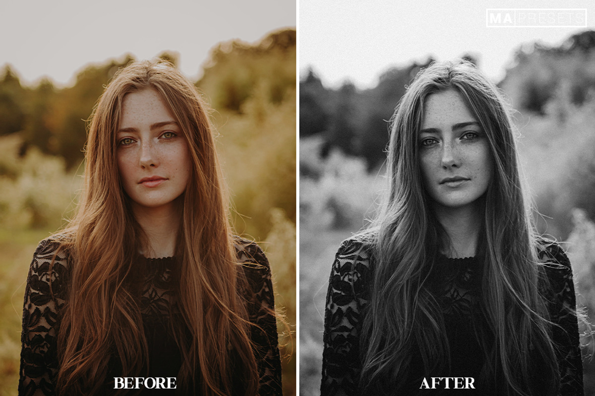 10 BLACK and WHITE Lightroom Presets, a Preset Add-On by MaPresets (Photo 12 of 14)