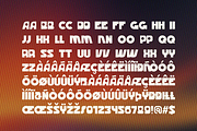 Aroin - Modern Manufacturing Font, a Sans Serif Font by Pandeka Studio (Thumbnail 9 of 9)