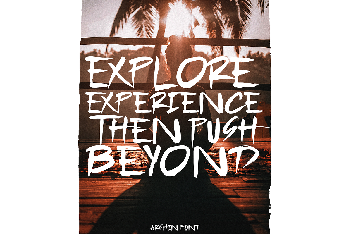 Arshin Font, a Handwritten Font by madeDeduk (Photo 2 of 8)