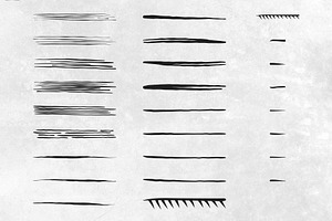 Linocut Illustrator Brushes