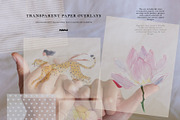 Transparent Paper Overlays, a Texture Graphic by Purple (Thumbnail 5 of 11)
