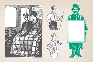 104 Vintage Illustrations